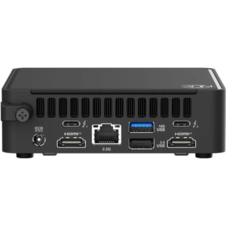 Asus NUC 15 Pro Mini PC Barebone schwarz, Intel Core 7, DDR5, Wi-Fi 7, kompakt, effizient – Bild 5