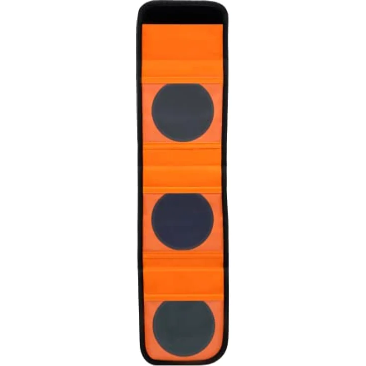 Rollei 3er Rundfiltertasche. Filtertasche in schwarz zur sicheren Aufbewahrung für 3 Schraubfilter bis zu 82mm Durchmesser. – Bild 2