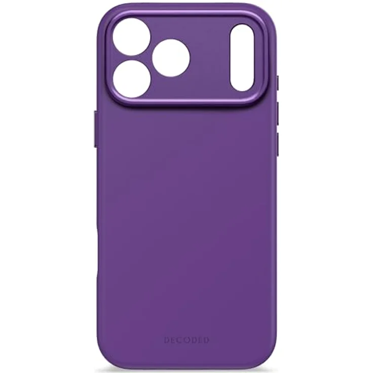 Decoded Hülle MagSafe für iPhone 17 Pro Max, Premium-Silikon mit antimikrobieller Beschichtung, violett – Bild 5