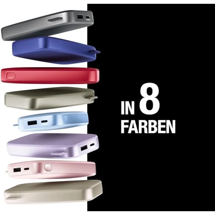 FRESH N REBEL 2PB12100TB Ultra Fast Charge Powerbank 12000 mAh, 20W PD, True Blue, 6 Sicherheitsfunktionen, USB-A & USB-C Anschluss – Bild 7