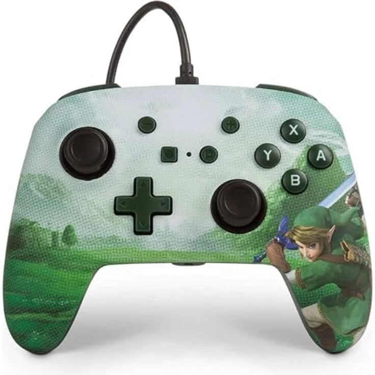 PowerA Enhanced Wired Controller - The Legend of Zelda Grün (1513075-01) (Switch) – Bild 2