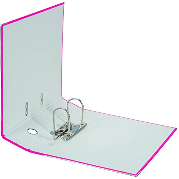 Falken Ordner 11286747, PP, A4, 8cm, Kunststoffordner, pink – Bild 2