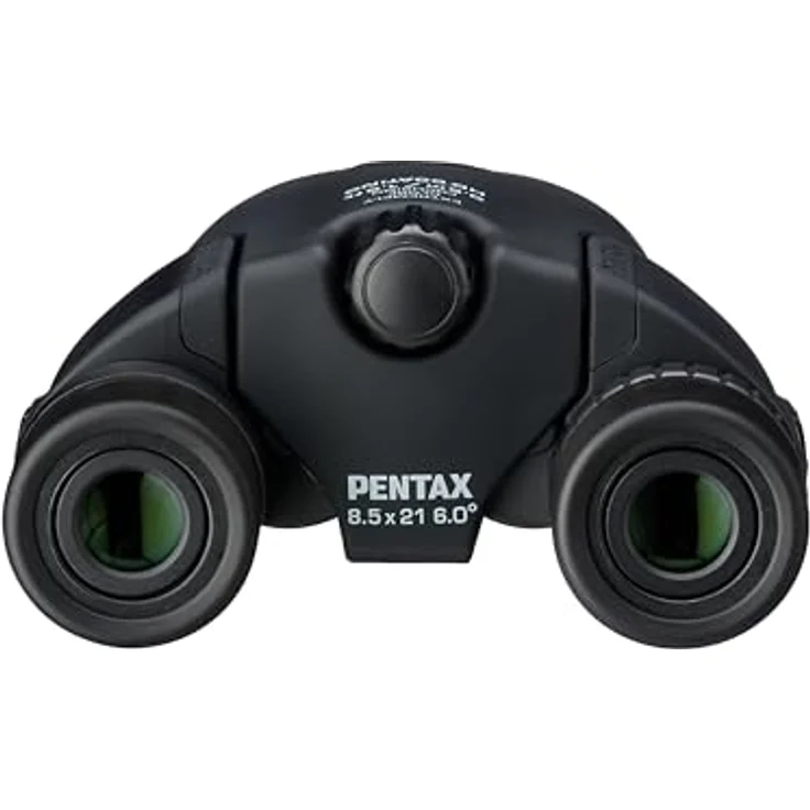 Pentax Papilio III 8,5 x 21 Fernglas, wetterbeständig, Schwarz, 50 cm Nahfokus, spritzwassergeschützt, HD-Vergütung für Naturbeobachtung und Live-Sport – Bild 4
