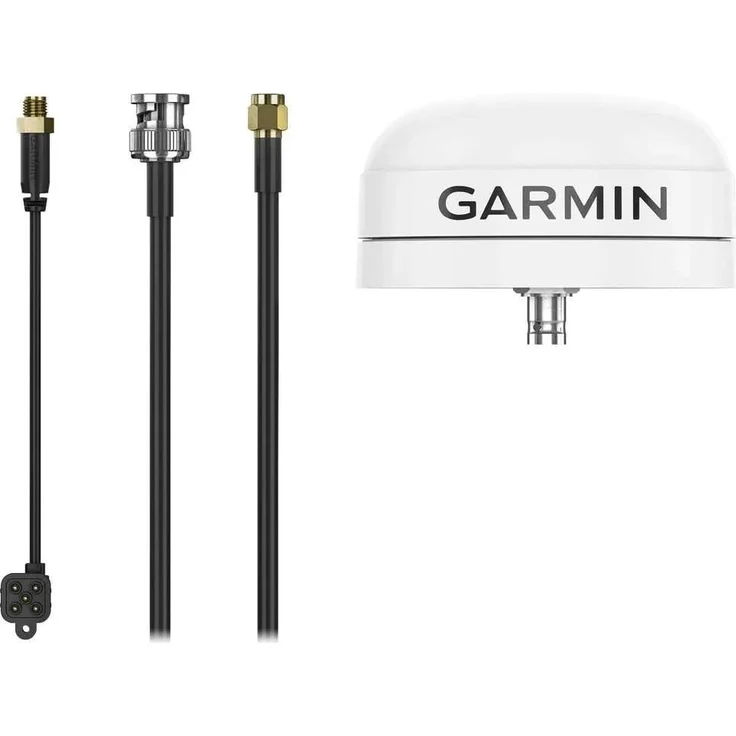 Garmin Externe GPS-Antenne mit Halterung, Schwarz, robust und wasserdicht für optimalen Signalempfang