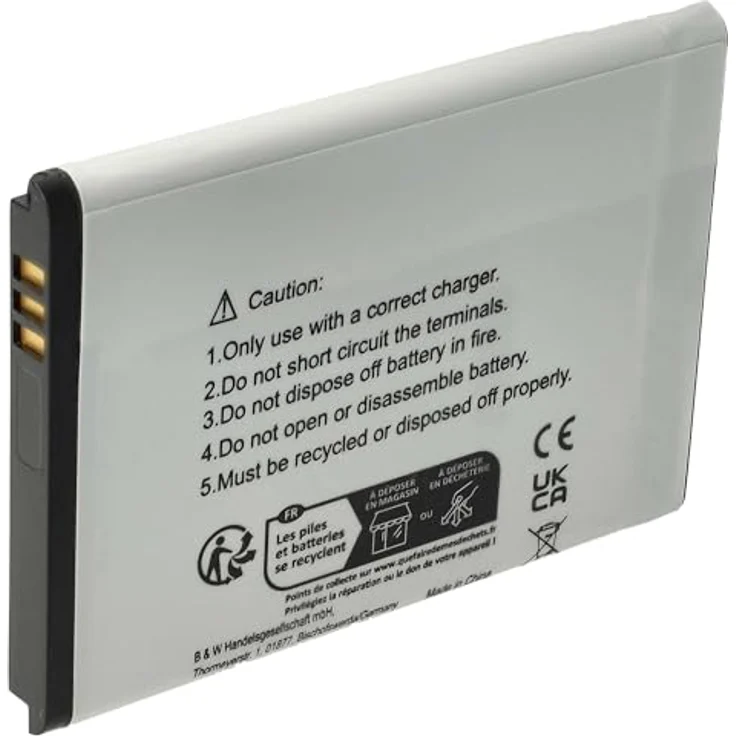 vhbw Akku kompatibel mit Huawei E5377, EC5377 Router Modem Hotspots, 1700 mAh, 3,7 V, Li-Ion, langlebig und hochleistungsfähig – Bild 2