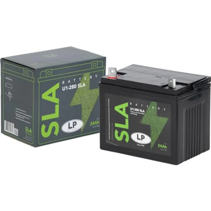 Landport AGM Batterie 12V 24Ah für Rasenmäher Rasentraktor LS U1-280 SLA, zuverlässige Energiequelle mit 280A Startleistung – Bild 4
