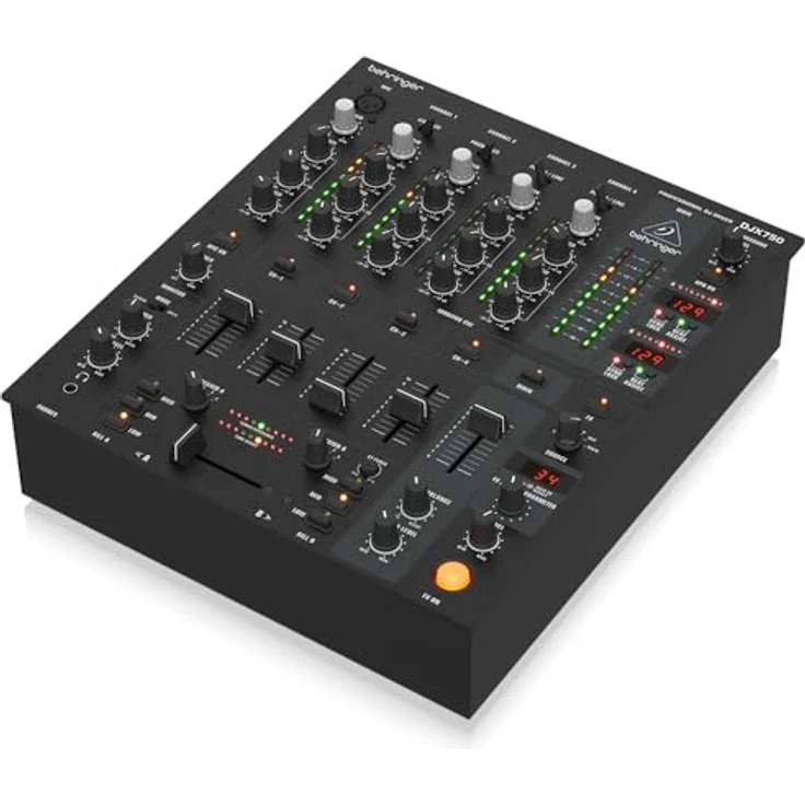 Behringer DJX750 Pro Mixer 5-Kanal DJ Mixer – Bild 5