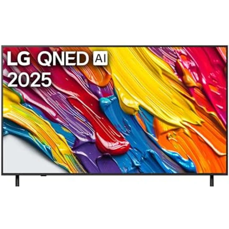 LG 65QNED82A6B, 65 Zoll 4K QNED AI TV mit α7 Gen8 Prozessor, webOS 25, 60Hz, Dynamic QNED Color-Display und HGiG-Unterstützung – Bild 1