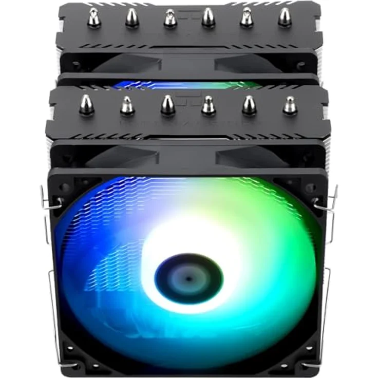 Thermalright Peerless Assasin 120 SE A-RGB CPU-Kühler - 120 mm, schwarz/silber – Bild 5