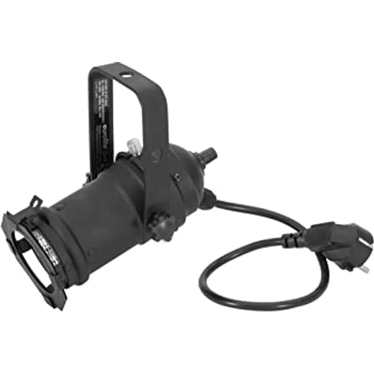 Eurolite LED PAR-16 3CT sw, Scheinwerfer mit 3 einstellbaren Farbtemperaturen und hohem Farbwiedergabeindex, Silber