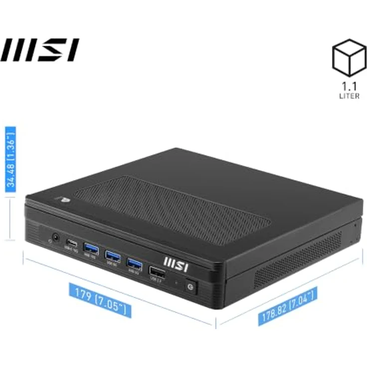 MSI PRO DP10 A14MG-018AT, Business-PC mit effizientem Prozessor und kompakter Bauweise – Bild 2