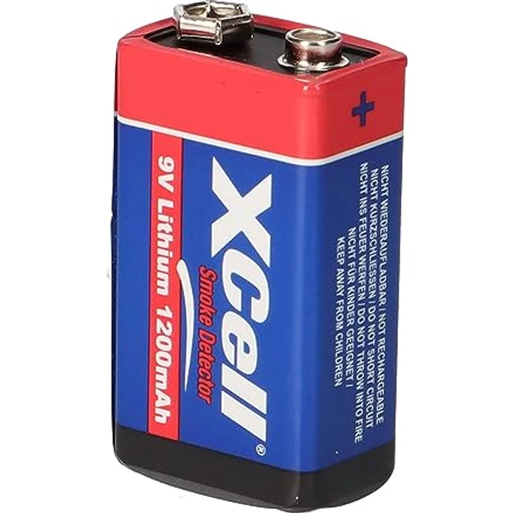 4x XCellLithium 9V Block Hochleistungs- Batterien für Rauchmelder /... – Bild 10