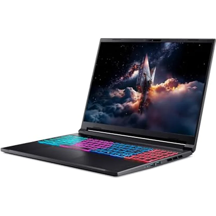 Acer Nitro 16S AI (AN16S-61-R7CZ) Gaming Laptop, 16" WQXGA 180Hz, Ryzen AI R7-350, 32GB RAM, 1TB SSD, GeForce RTX 5070Ti, schwarz – Bild 2