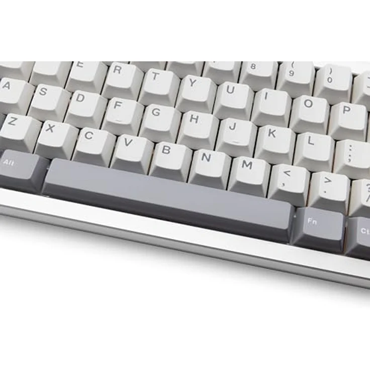 KEEBMONKEY WOBKEY Zen 65, 65% Kabellose Mechanische RGB-Tastatur mit CNC-Aluminiumgehäuse, Hot-Swappable, VIA-Unterstützung, BT/2.4G/USB-C für Mac/Windows (Ultra Silver) – Bild 5