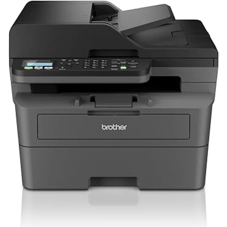 Brother MFCL2800DW 4-in-1-Multifunktions-Laserdrucker, 32 Ppm, Frontdruck, automatische Rückseite, 2-zeiliges LCD-Display, Fast Ethernet, WLAN mit 5 GHz und USB – Bild 5