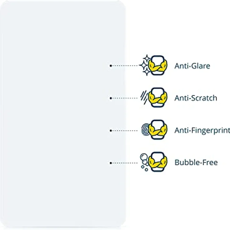 BROTECT 2x Entspiegelungs-Schutzfolie für Samsung Galaxy Tab A9 Plus 5G Matte Displayschutz-Folie, Anti-Reflex, Anti-Fingerprint – Bild 5