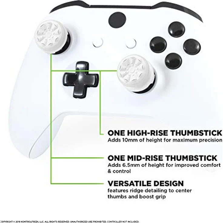 KontrolFreek FPS Freek GALAXY White - ThumbStick Erweiterung (Xbox One) – Bild 4