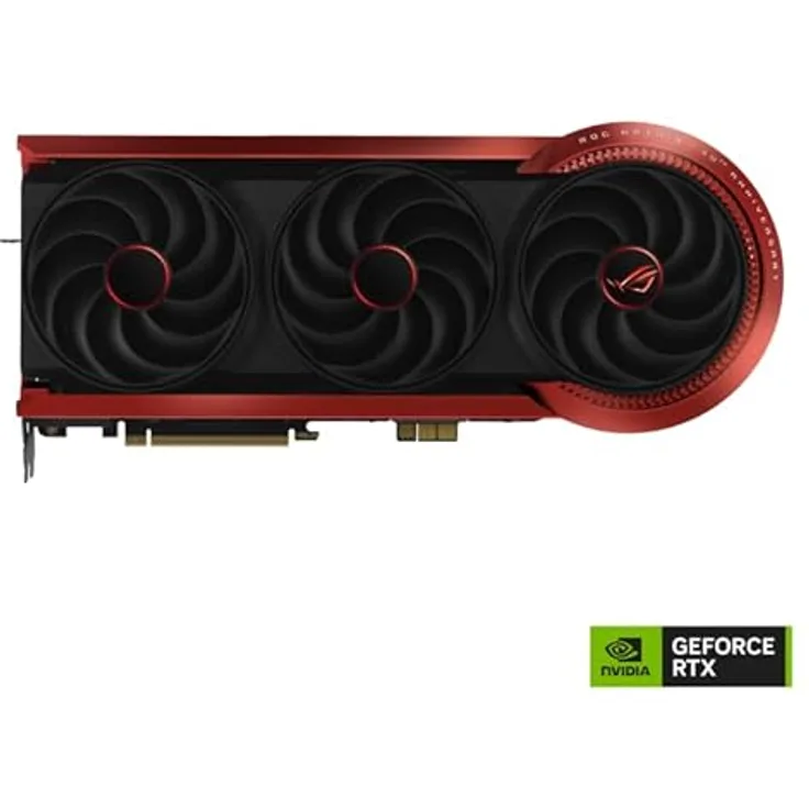 ASUS ROG MATRIX RTX 5090, Grafikkarte mit 32GB VRAM, NVIDIA Blackwell Architektur und Quad-Fan-Design