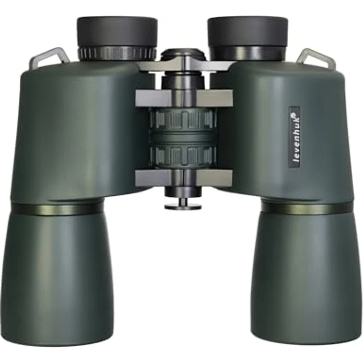 Levenhuk New Sherman PRO 12x50, wasserdichtes Fernglas mit 12-facher Vergrößerung und BaK4-Optik, olivgrün/schwarz – Bild 3
