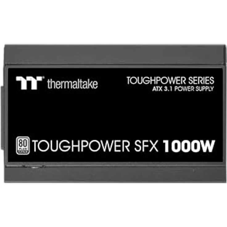 Thermaltake Toughpower SFX 1000W | ATX 3.1 | 80Plus Platinum, Netzteile für SFX Gehäuse mit ATX 3.1 Standard, 80Plus Zertifizierung, inkl. SFX-zu-ATX-Blende – Bild 3