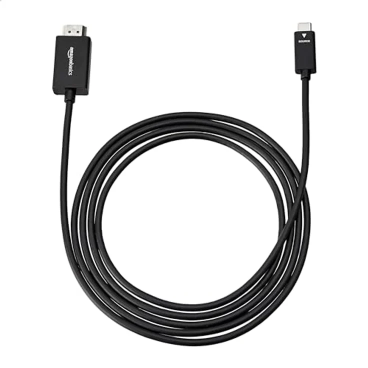 AmazonBasics – Hochwertiges Adapterkabel USB-C auf HDMI, Aluminium, Thunderbolt-3-kompatibel, 4K bei 60 Hz, 180 cm – Bild 6