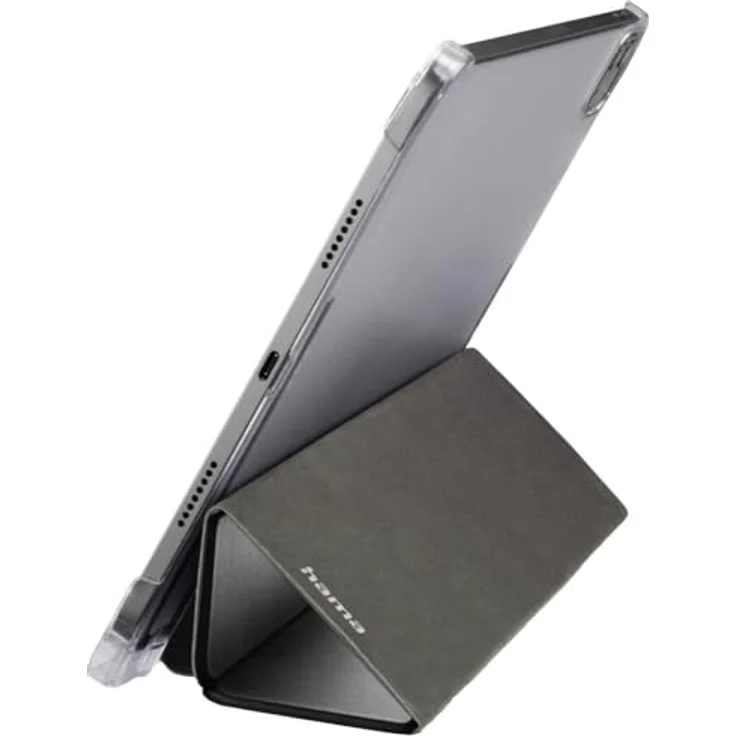Hama Fold Clear iPad Cover Apple iPad Pro 11 (2024) Schwarz, Schutzhülle mit integriertem Stiftfach und Standfunktion – Bild 1