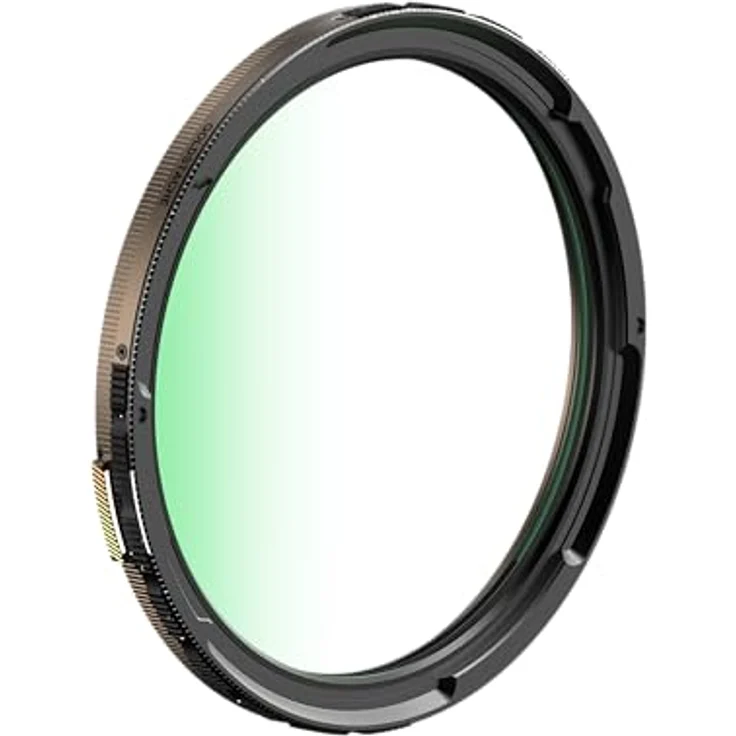 PolarPro Goldstache Kamerafilter Subtle Gold Mist Zirkularpolfilter mit Helix MagLock, Shortstache Edition - Warmes Leuchten und dezente Diffusion – Bild 1