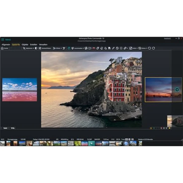 Ashampoo Photo Commander 19, Bildbearbeitungsprogramm mit über 200 Funktionen zur Fotoverwaltung und -präsentation, Lifetime-Lizenz für 1 PC – Bild 3