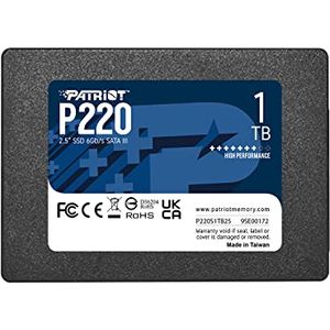Bild für Patriot Memory P220 Internes Solid State Drive 1TB SSD SATA 3 2,5 Zoll
