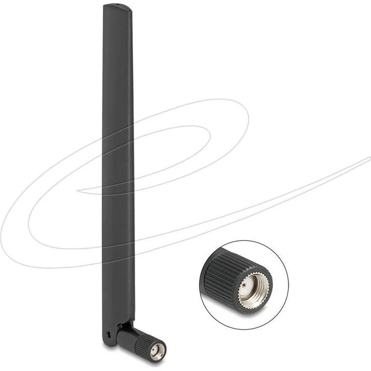 Delock WLAN-Antenne Dipol, ungerichtet, 4.4 dBi, Direktmontage