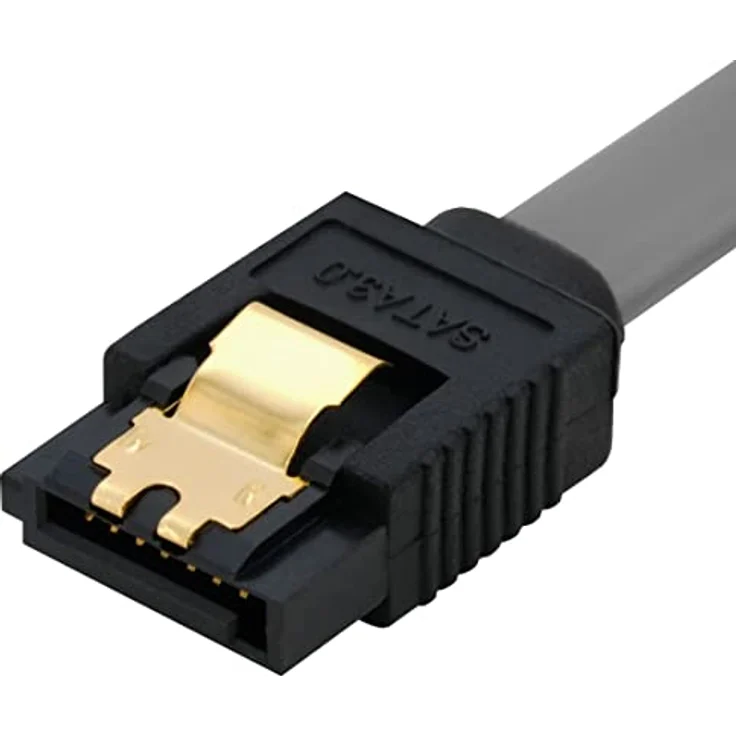BIGtec BIG1925 1m HDD S-ATA Kabel grau gerade/gerade Kontakte vergoldet – Bild 4