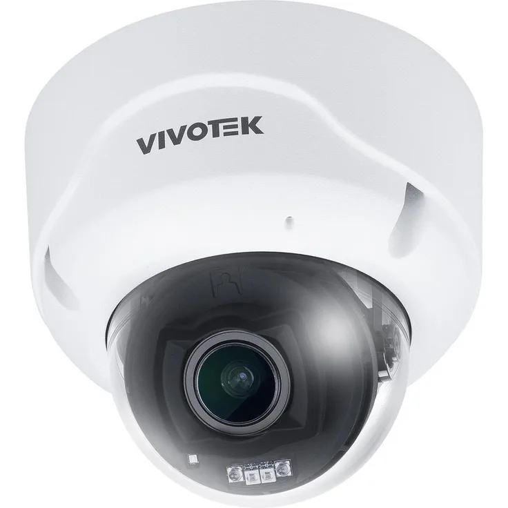 Vivotek V-SERIE FD9399-EHTV, Netzwerkkamera mit 8MP, 30fps, H.265, 4,3-9,8mm, IR bis 40m, WDR, IP66, IK10, Weiss