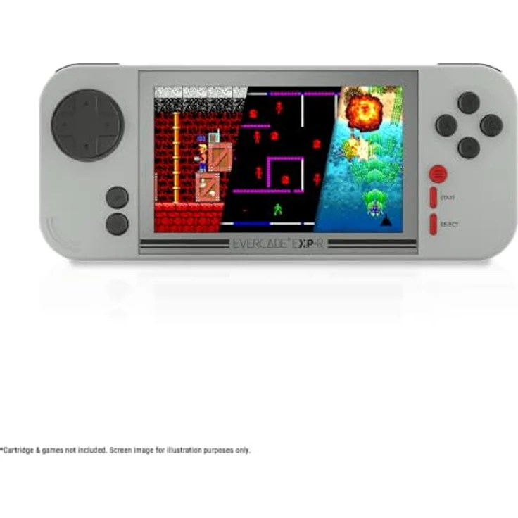 Blaze Evercade EXP-R Solo, Handheld-Konsole mit 800 x 480 IPS-Bildschirm, WLAN und 4-5 Stunden Akkulaufzeit – Bild 4