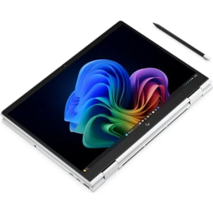 HP EliteBook 8 Flip G2i, Convertible Notebook mit Intel Core Ultra 5, 16 GB RAM, 512 GB SSD, 13.3" IPS Touchscreen, Wi-Fi 7, 5G, Glacier Silver, inkl. 3 Jahre Vor-Ort Support – Bild 2