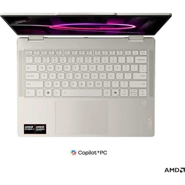 LENOVO Yoga 7 2-in-1 14AGP11 Copilot+ PC, 14 Zoll WUXGA Touchscreen, AMD Ryzen™ AI 5 435, 16 GB RAM, 512 GB SSD, Windows 11 Home, Muschelfarbe – Bild 18