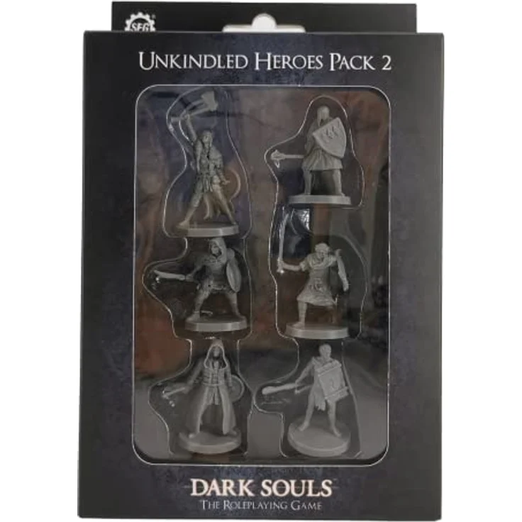 Steamforged SFDS-RPG007 Dark Souls RPG Mini – Unkindled Heroes Pack 2, Gemischt – Bild 1