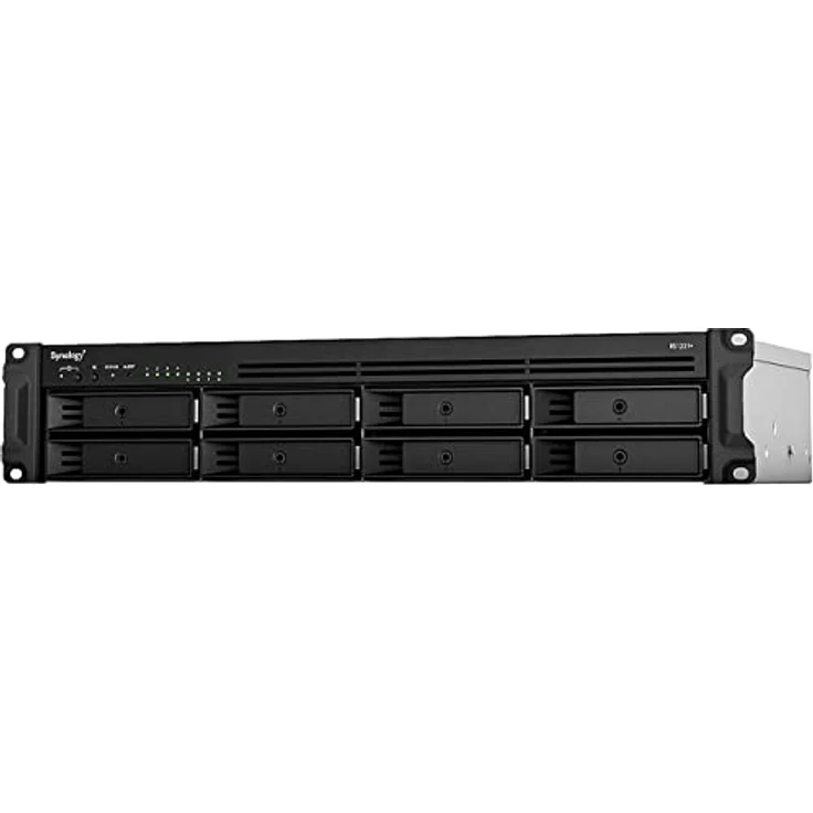 Synology RackStation RS1221+, 8 Bay NAS mit 2.315 MB/s Lese- und 1.147 MB/s Schreibleistung, diskless – Bild 1