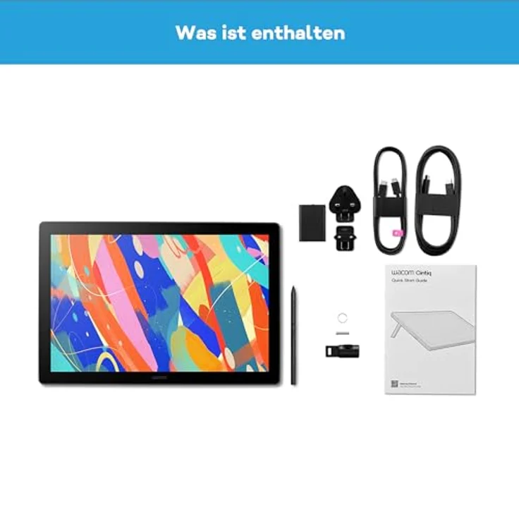 Wacom Cintiq 16 DTK168, Grafiktablett mit 15,6 Zoll Full HD Display, Schwarz – Bild 7