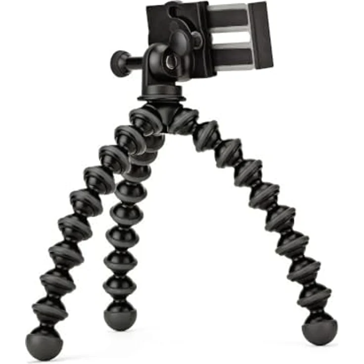 JOBY JB01390-BWW GripTight PRO + GorillaPod Stativ Premium-Universalklemme für Stativmontage + Flexi-Stativ (geeigent für Alle Smartphones mit oder ohne Hülle) – Bild 6