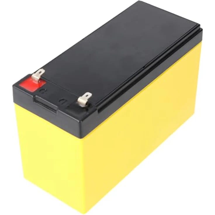Sun Battery SB12-7.2V0, AGM Bleiakku 12V 7,2Ah, kompakt, 4,8mm Faston Kontakte, zur Nutzung in USV-Anlagen und Notbeleuchtung – Bild 2