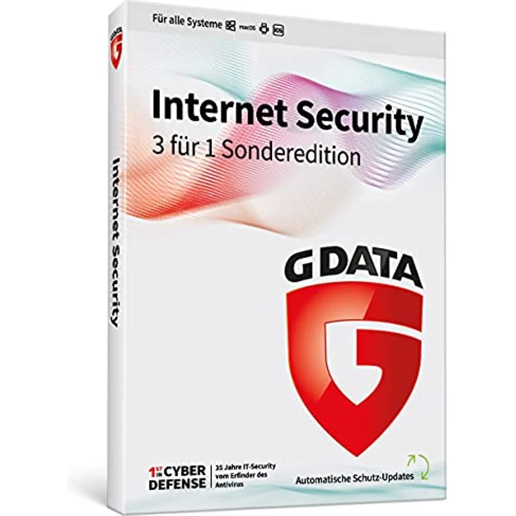 G DATA Internet Security 3 für 1 | 3 Geräte - 1 Jahr | Sonderedition