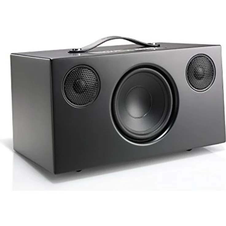 Audio Pro Addon C10 Lautsprecher (80 Watt, Multiroom, Stereo, Airplay, WLAN, Bluetooth, Musik Apps (Spotify, Tidal, Deezer), Tunein Internetradio, App) Schwarz – Bild 2