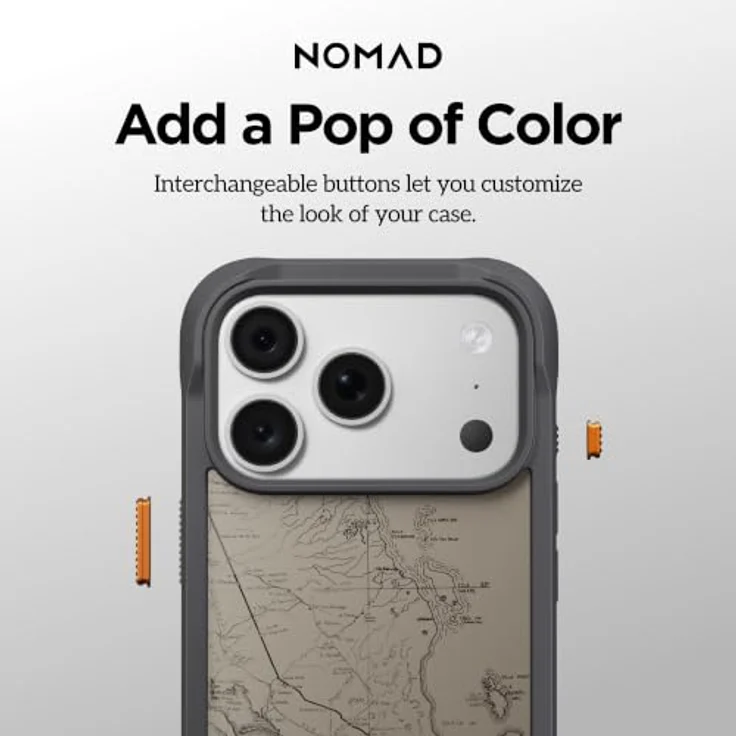 Nomad Rugged Case - balandra - Robuste Handyhülle für iPhone 17 Pro/18 Pro mit MagSafe-Unterstützung und TPU-Bumper – Bild 3