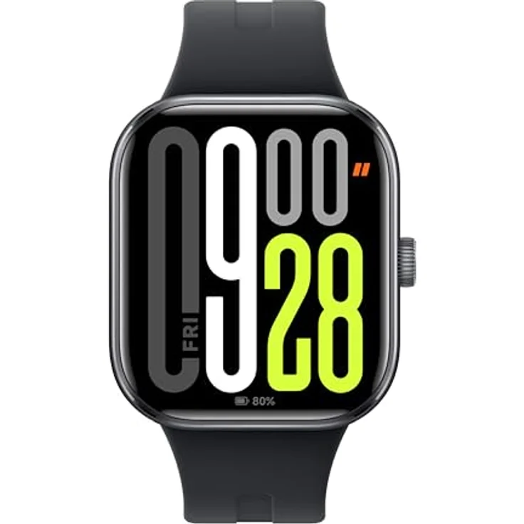 Xiaomi Redmi Watch 5 – 2.07" AMOLED, 60Hz, GNSS, Herzfrequenz & SPO₂-Sensor, Obsidian Black – Bild 3