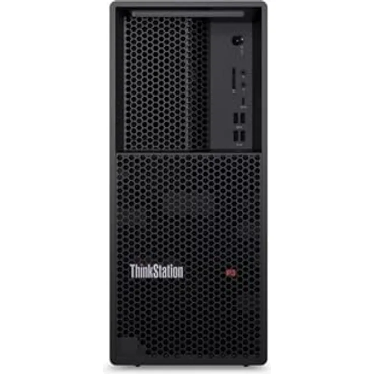 Lenovo ThinkStation P3 Gen 2, Tower-Workstation mit Intel Core Ultra 7, 64 GB DDR5-RAM, 1 TB SSD, Windows 11 Pro, Schwarz