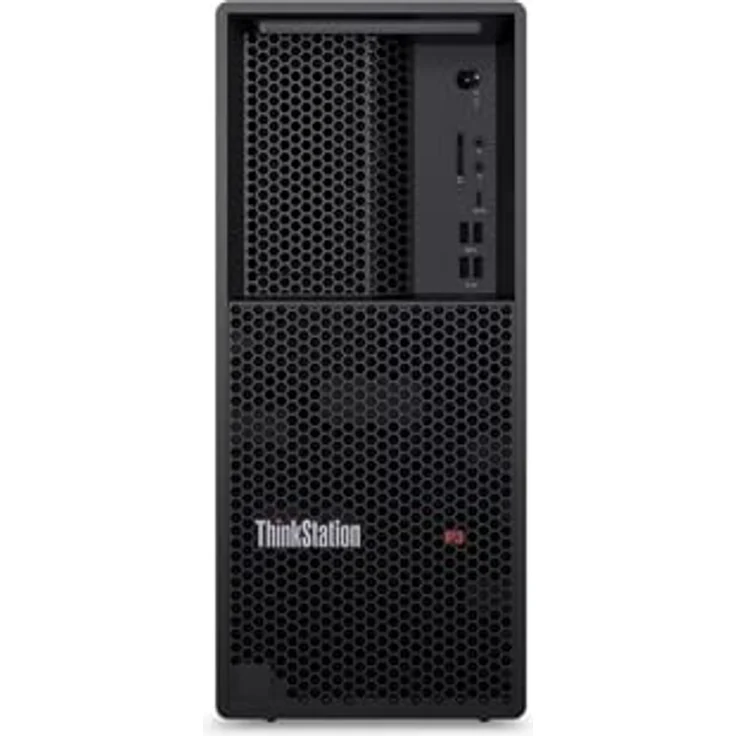 Lenovo ThinkStation P3 Gen 2, Tower-Workstation mit Intel Core Ultra 7, 64 GB DDR5-RAM, 1 TB SSD, Windows 11 Pro, Schwarz – Bild 1