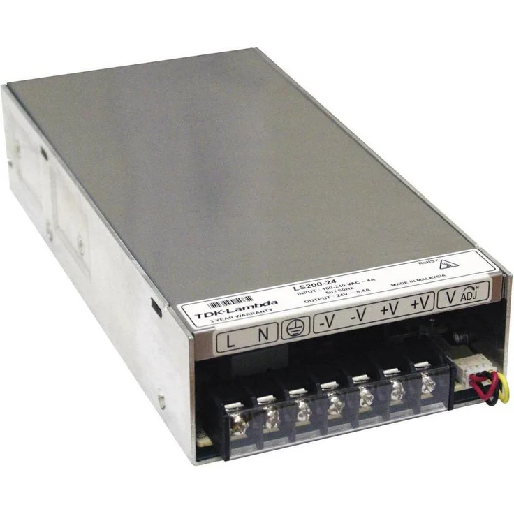 TDK Lambda LS, AC/DC-Einbaunetzteil (200 W) mit Konvektionskühlung und 12 V/DC Ausgangspannung – Bild 1