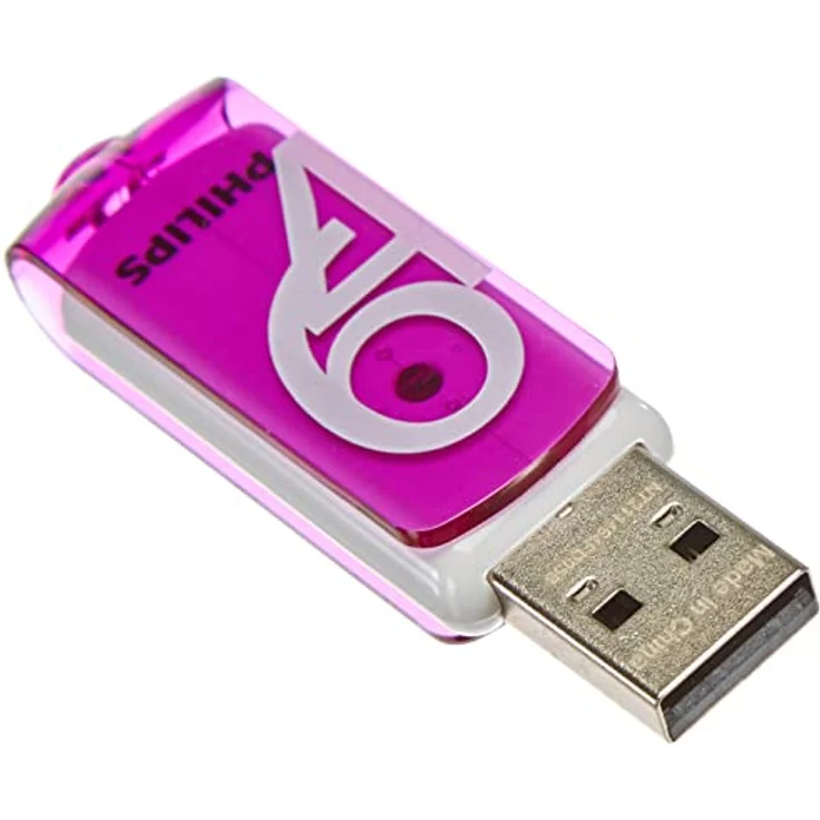 Philips USB 2.0 64GB Vivid Edition Purple 2-Pack  – Bild 6