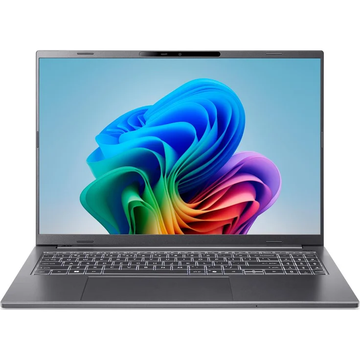 Acer Aspire 16 AI (A16-11M-X8TY) Copilot+ PC, 16,0" WUXGA IPS Display, Snapdragon X1-26, 32GB RAM, 1TB SSD, Windows 11 ARM, grau – Bild 1