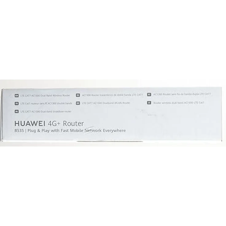 HUAWEI B535 4G LTE Router 3Pro (Cat.7, 4G LTE bis zu 300 Mbit/s, WiFi 300Mbps + 867Mbps, 4X Gigabit LAN), schwarz – Bild 4